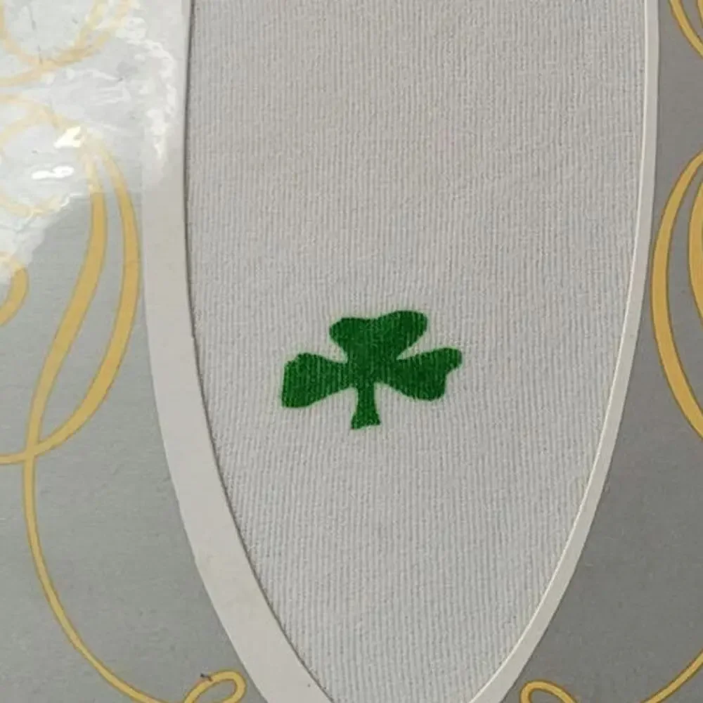 St Patrick's Day Shamrock Pantyhose White One size Hosiery K-188